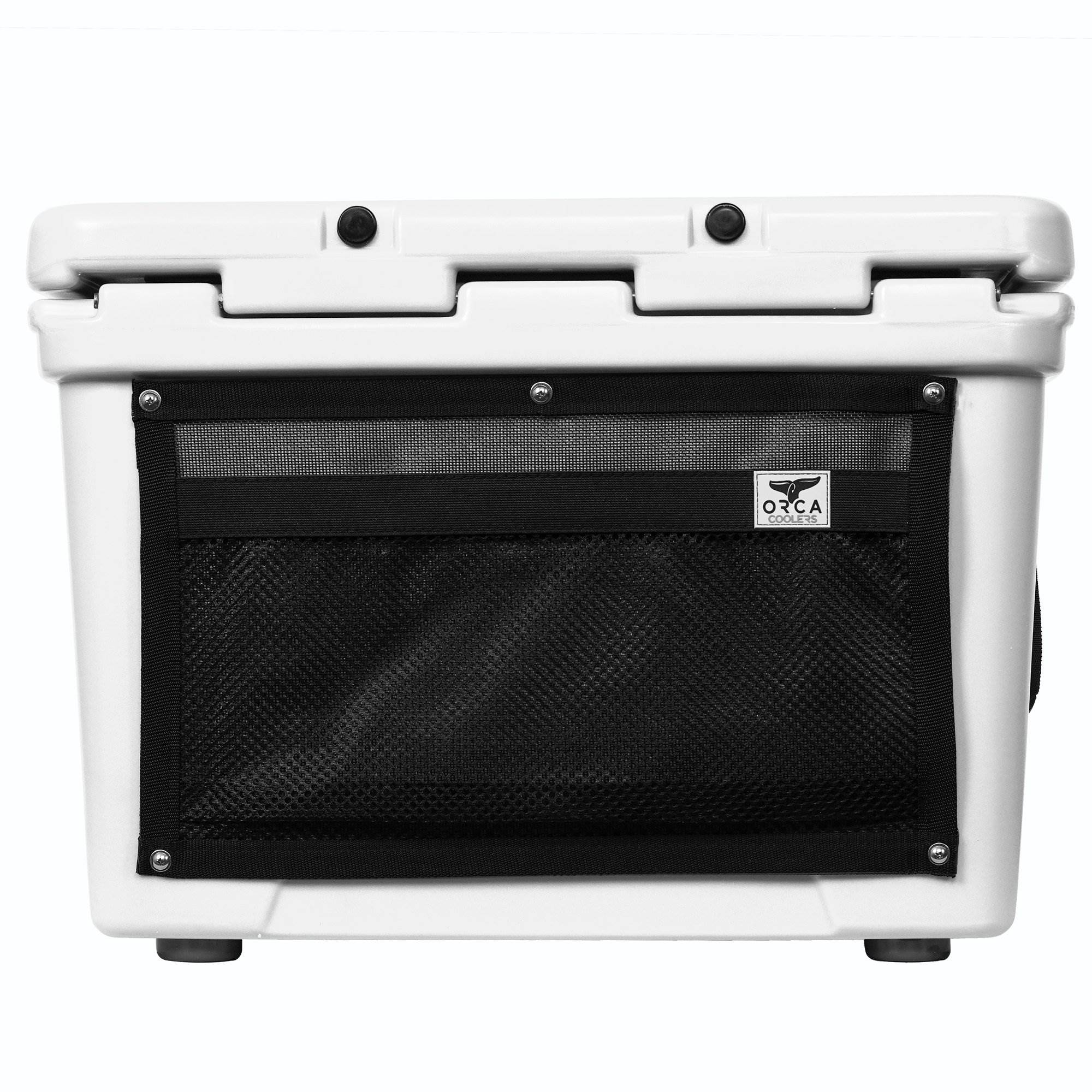 Orca 58 Quart 72 Can Roto Molded Insulated Ice Cooler, White (Open Box)