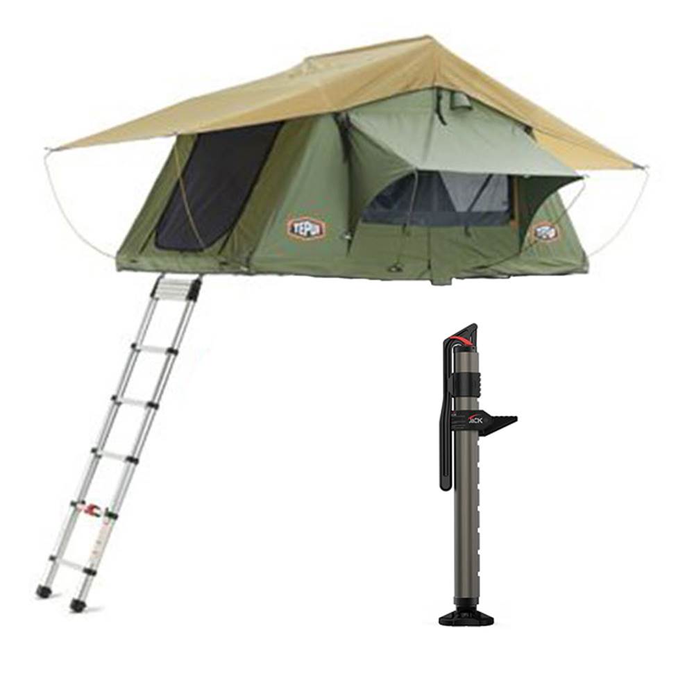 Tepui Tents Explorer Kukenam 3 Person Car Camp Roof Top Tent & Hydraulic Jack