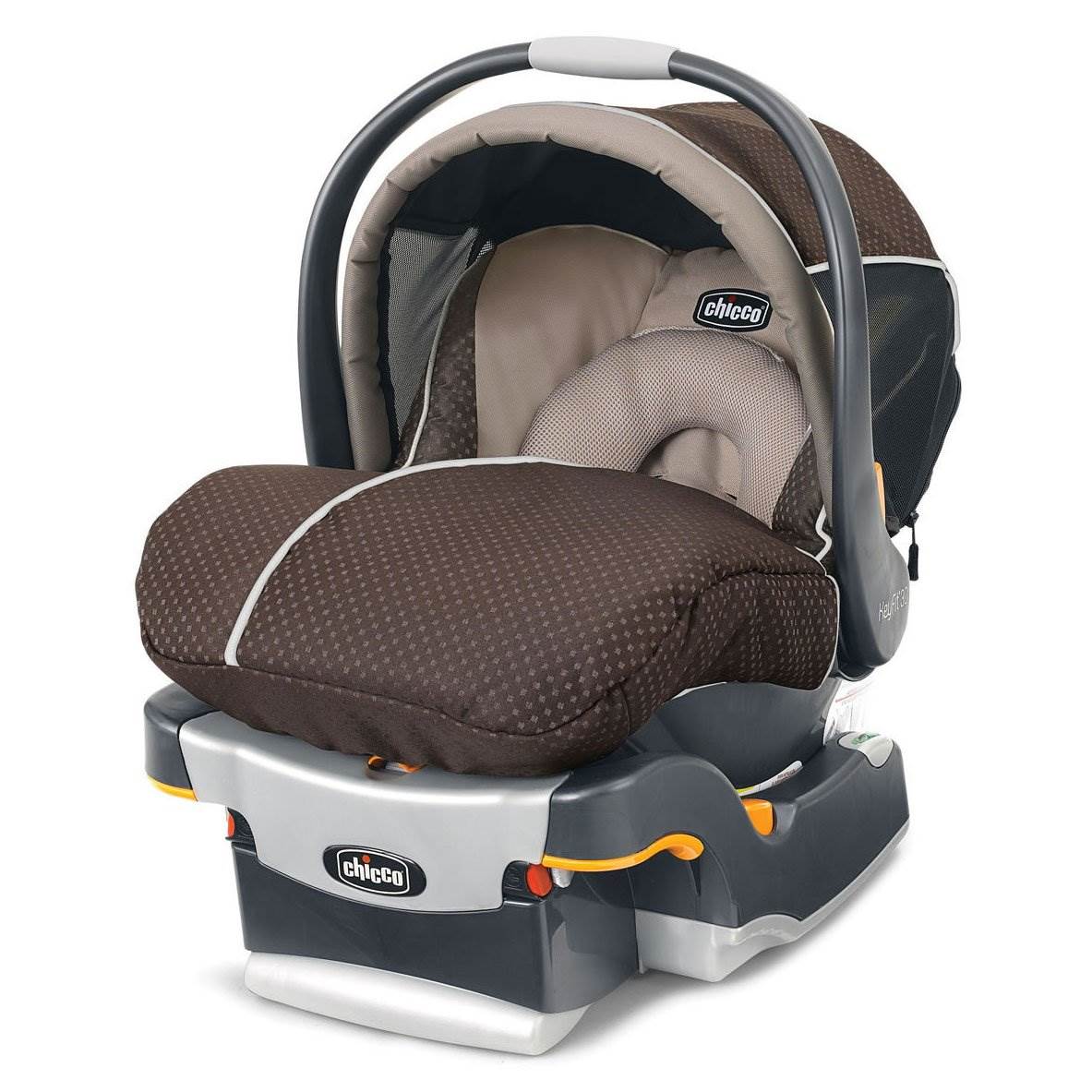 Chicco KeyFit 30 Magic Rear-Facing Car Seat and Shuttle Frame Stroller, Shale - VMInnovations
