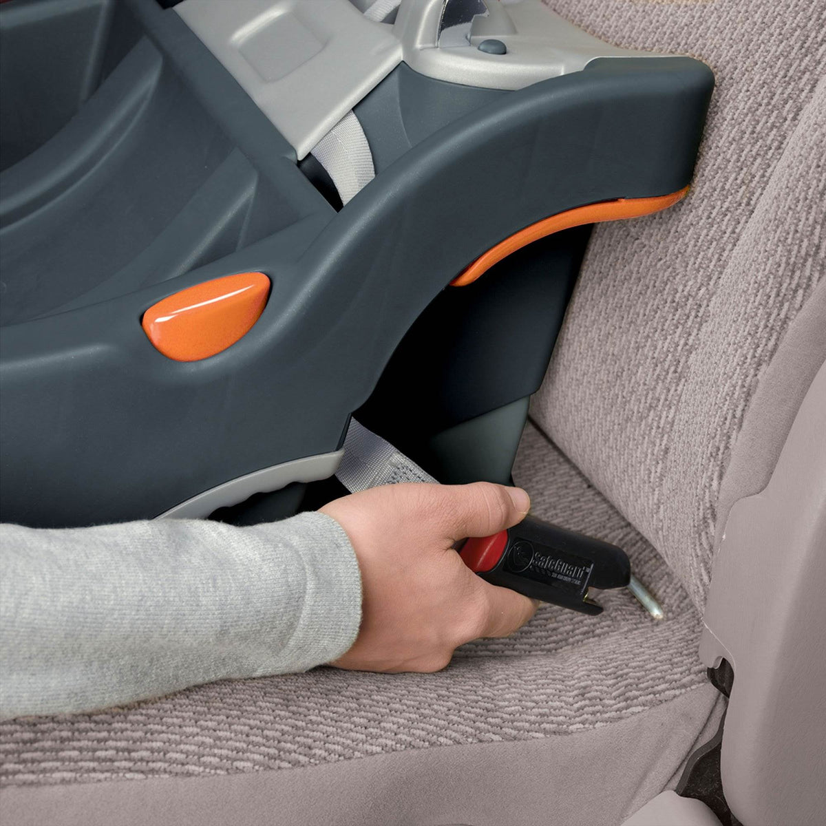 Chicco KeyFit 30 Magic Rear-Facing Car Seat and Shuttle Frame Stroller, Shale - VMInnovations