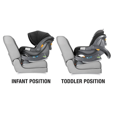 Chicco Fit2 Infant & Toddler Tempo Patterned Rear Facing Car Seat & Stroller