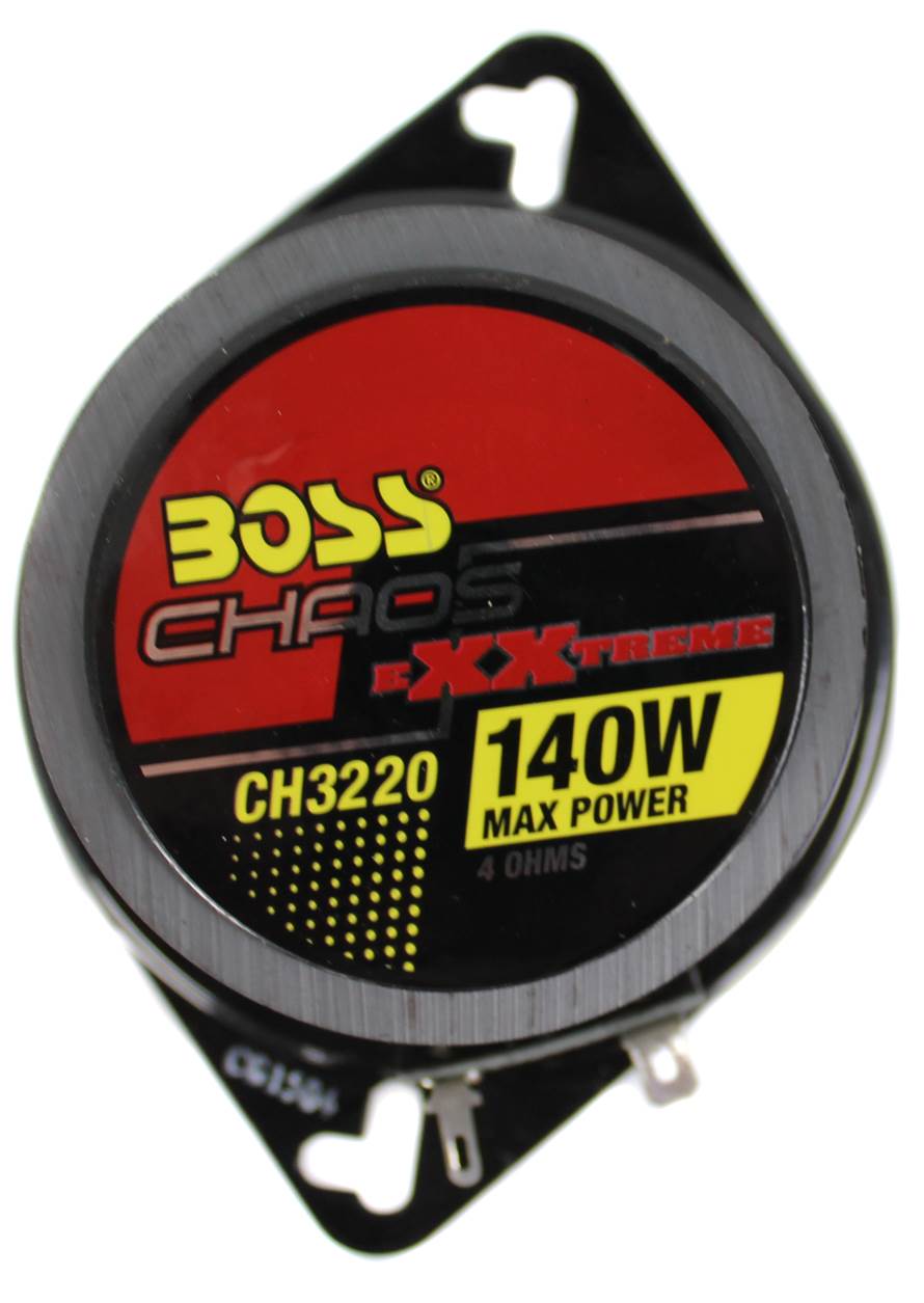 BOSS CH3220 3.5" 2-Way 140W Car Audio Coaxial Speakers Stereo Red PAIR (4 Pack)