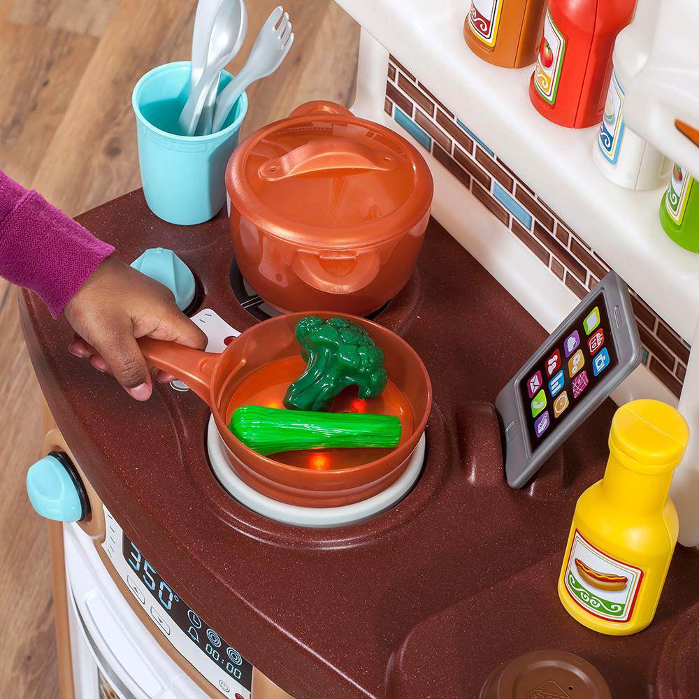 Step2 Fun with Friends Children Kids Play Cooking Toy Set w/ Utensils (Open Box)
