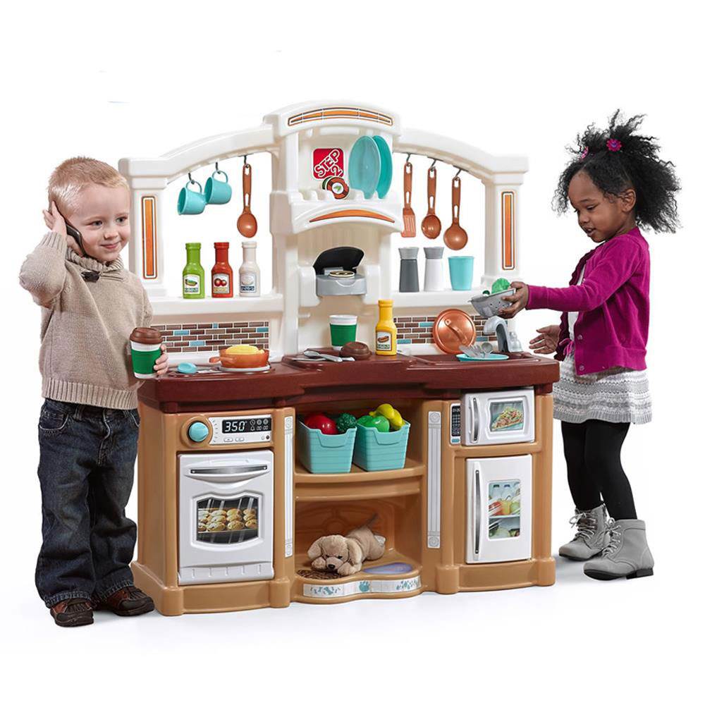 Step2 Fun with Friends Children Kids Play Cooking Toy Set w/ Utensils (Open Box)