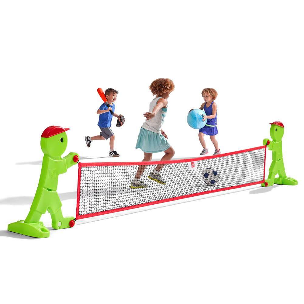 Step2 KidAlert Driveway Playground Boundary Safety Net and Sign (Open Box)