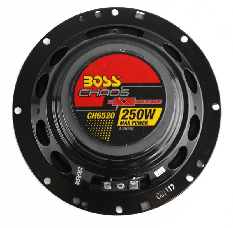 2) NEW BOSS CH6520 6.5" 2-Way 250W CHAOS EXXTREME SERIES Car Audio Speakers