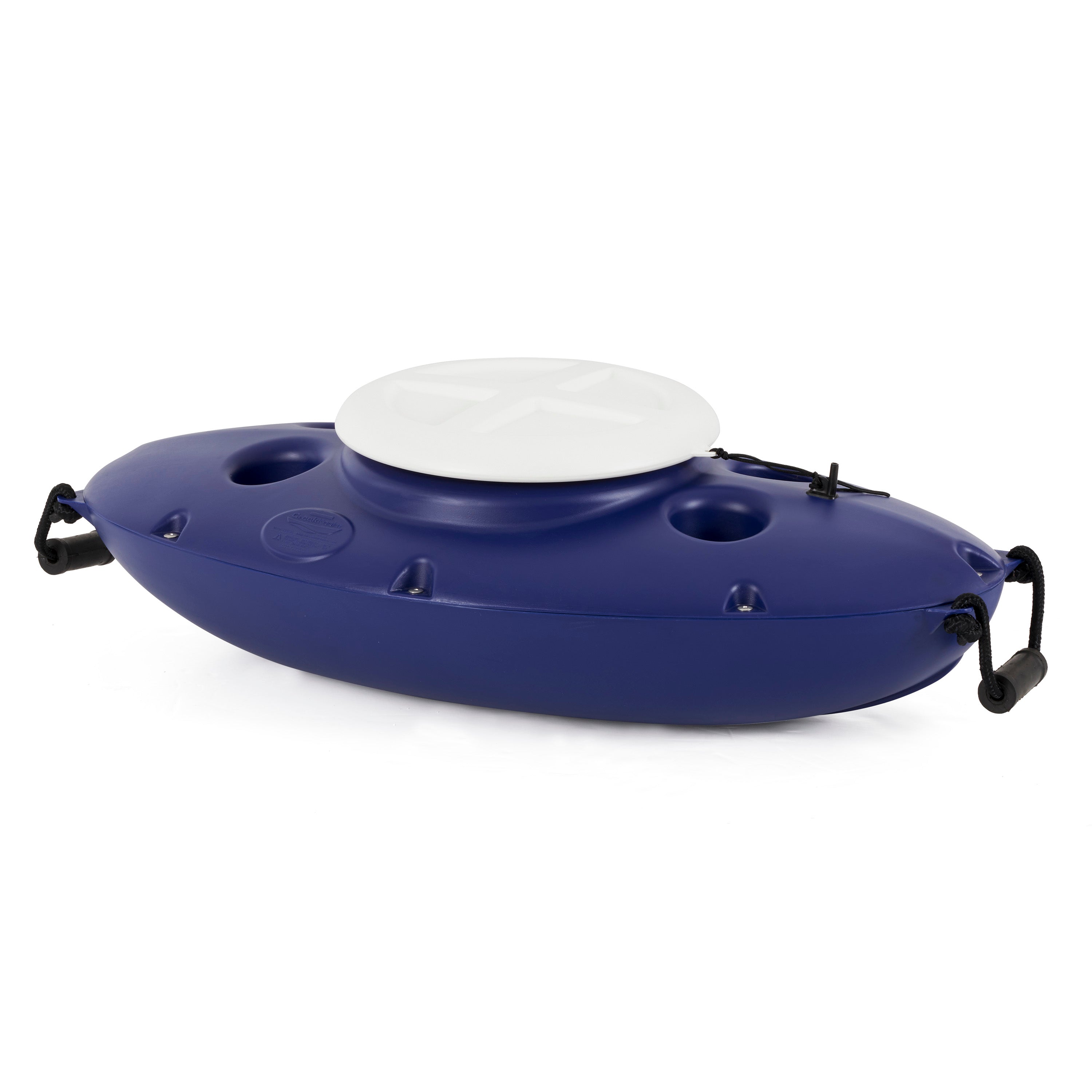 CreekKooler Floating Insulated 30 Quart Kayak Beverage Cooler, Blue (Used) - VMInnovations