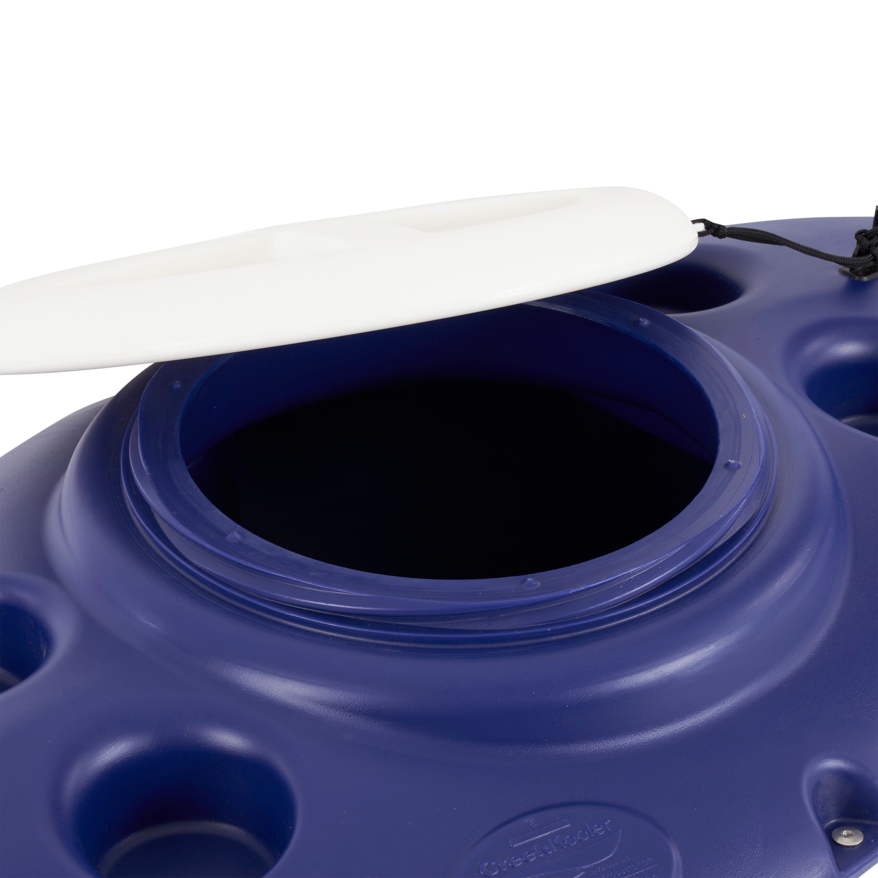 CreekKooler Floating Insulated 30 Quart Kayak Beverage Cooler, Blue (Open Box) - VMInnovations