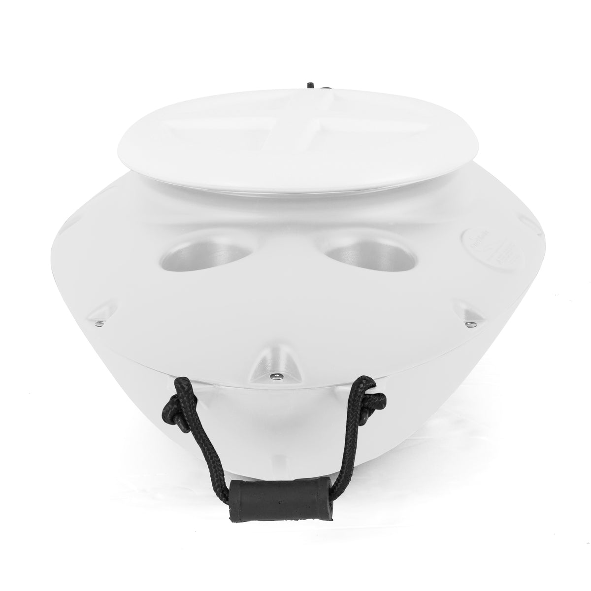 CreekKooler Kayak or Canoe River Floating Beverage & Food Cooler, White (Used)