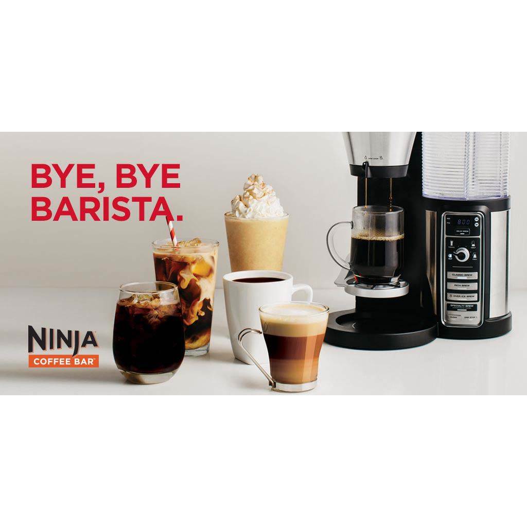 Ninja Coffee Bar Drink Machine with 100 Recipe Book (Certified Refurbished)