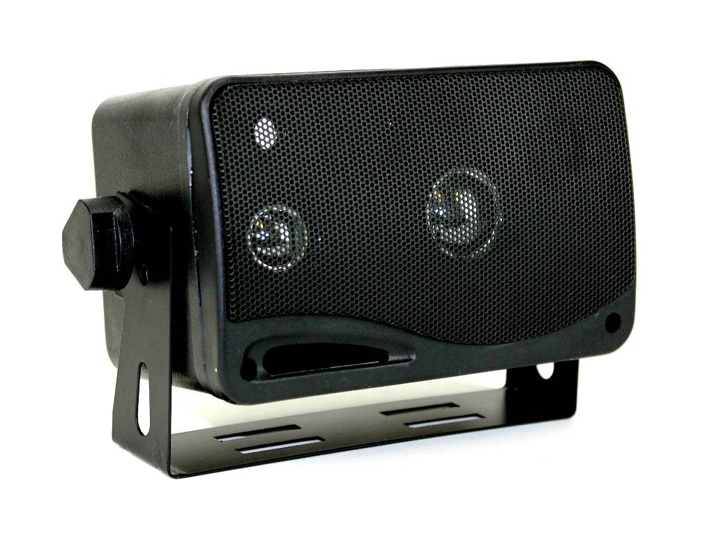 PYRAMID 2022SX 3.75" 200W 3-Way Car Audio Mini Box Car/Home Speakers (Used)