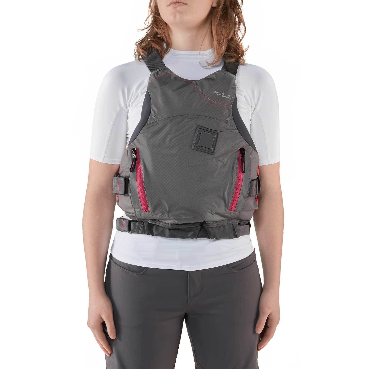 NRS Women's Siren PFD Life Jacket, Charcoal, XS/Medium (Open Box)