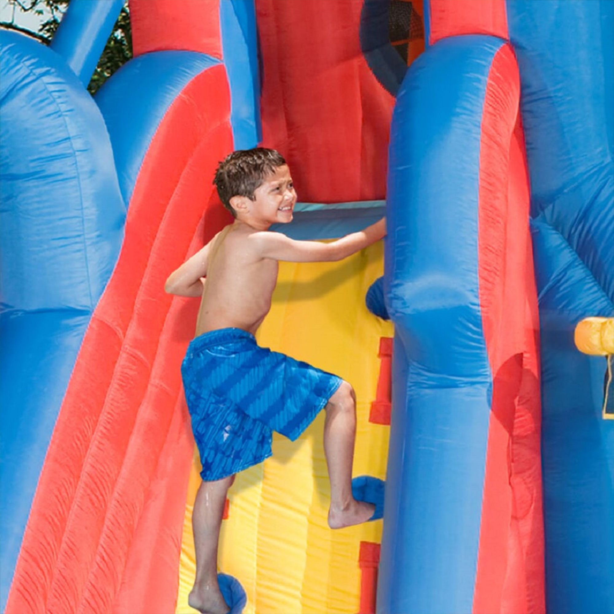 Banzai Backyard Hydro Blast Water Slide Water Park & Accessories (Open Box) - VMInnovations
