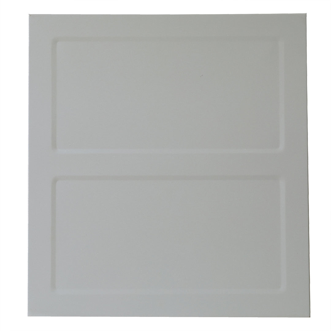 Endless Summer Outdoor Fire Pit Table with Faux Marble Finish, White Glass - VMInnovations