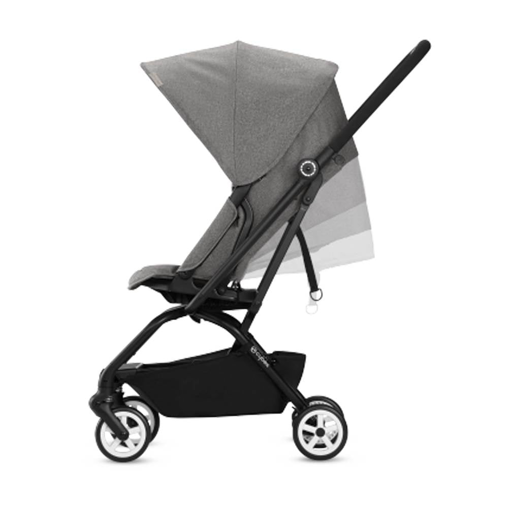 Cybex Eezy S Twist Baby Stroller, Manhattan Grey & Aton 2 Rear-Facing Car Seat