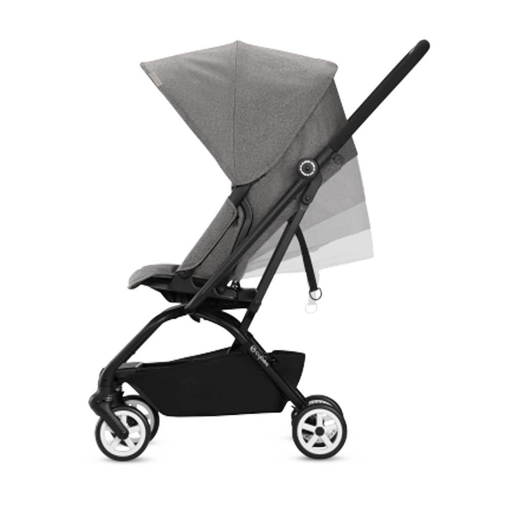 Cybex Eezy S Twist Baby Stroller, Manhattan Grey & Aton 2 Rear-Facing Car Seat
