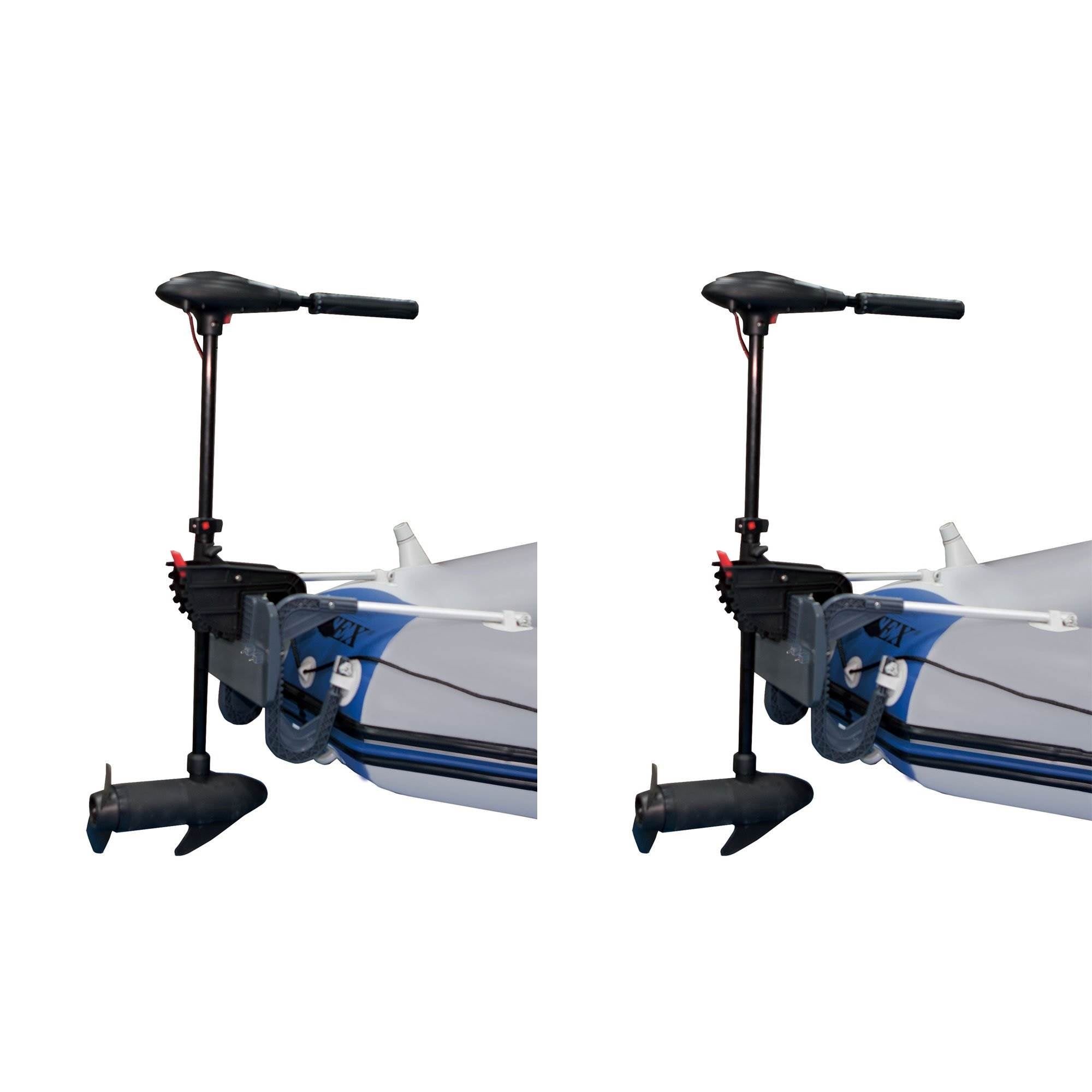 Intex 68631E Fresh & Saltwater Transom Boat 8 Speed Trolling Motor (2 Pack)
