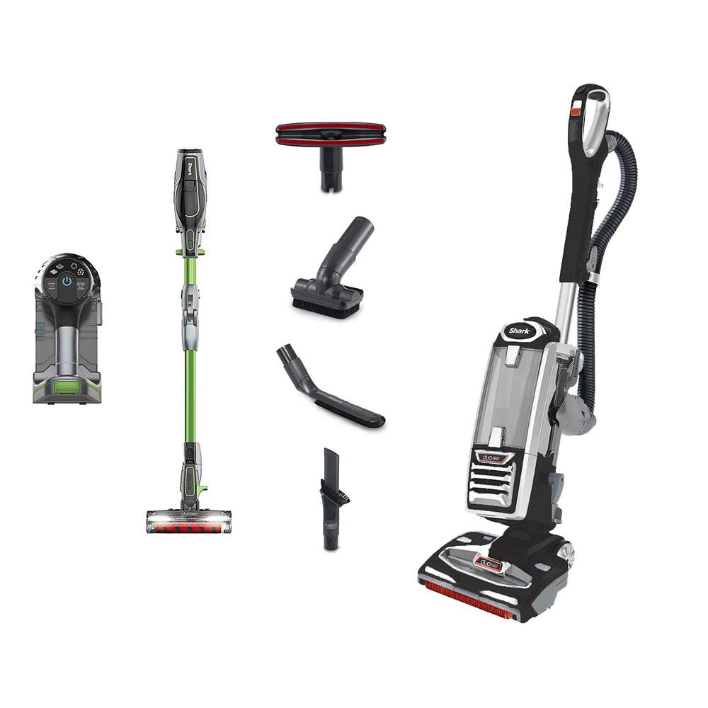 Shark IONFlex Cordless Stick Vacuum and DuoClean Vacuum (Certified Refurbished)