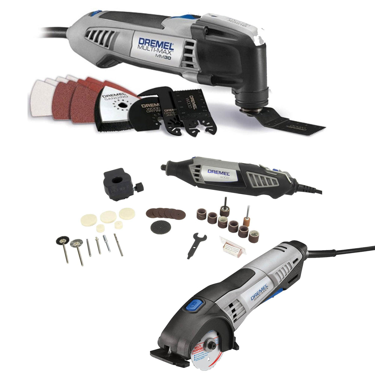 Dremel Multi-Max Tool Kit, Circular Saw, & 28 Piece Kit (Certified Refurbished)