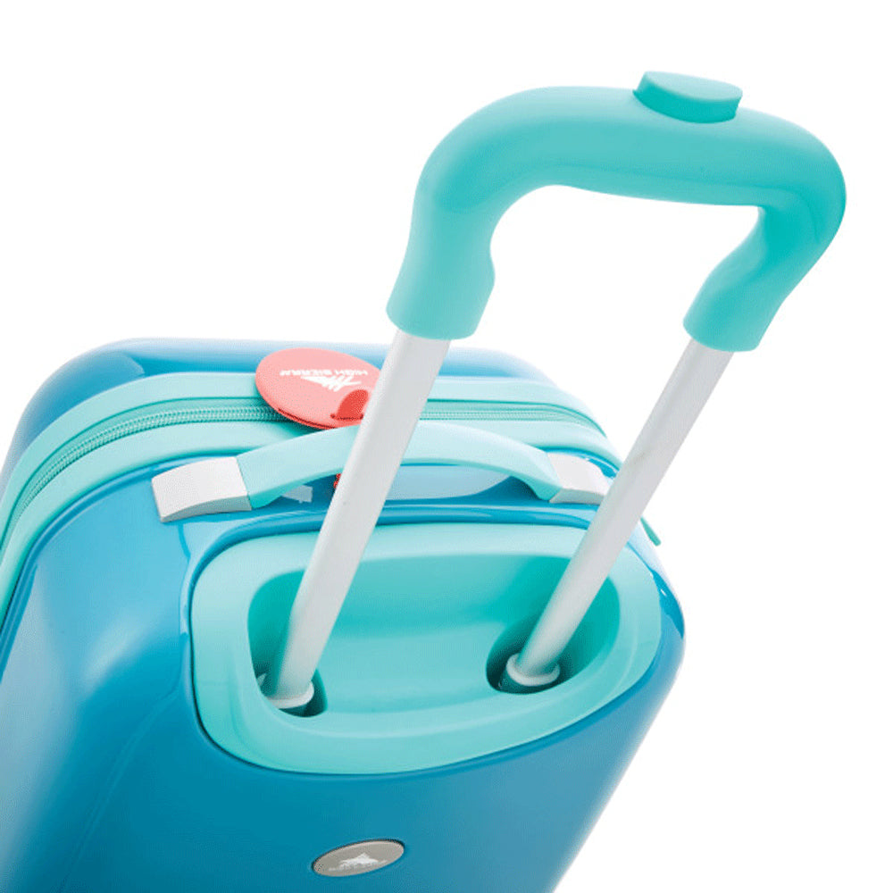 High Sierra Kids Teddy Buddy 2 Piece Luggage Set with Suitcase & Backpack, Teal