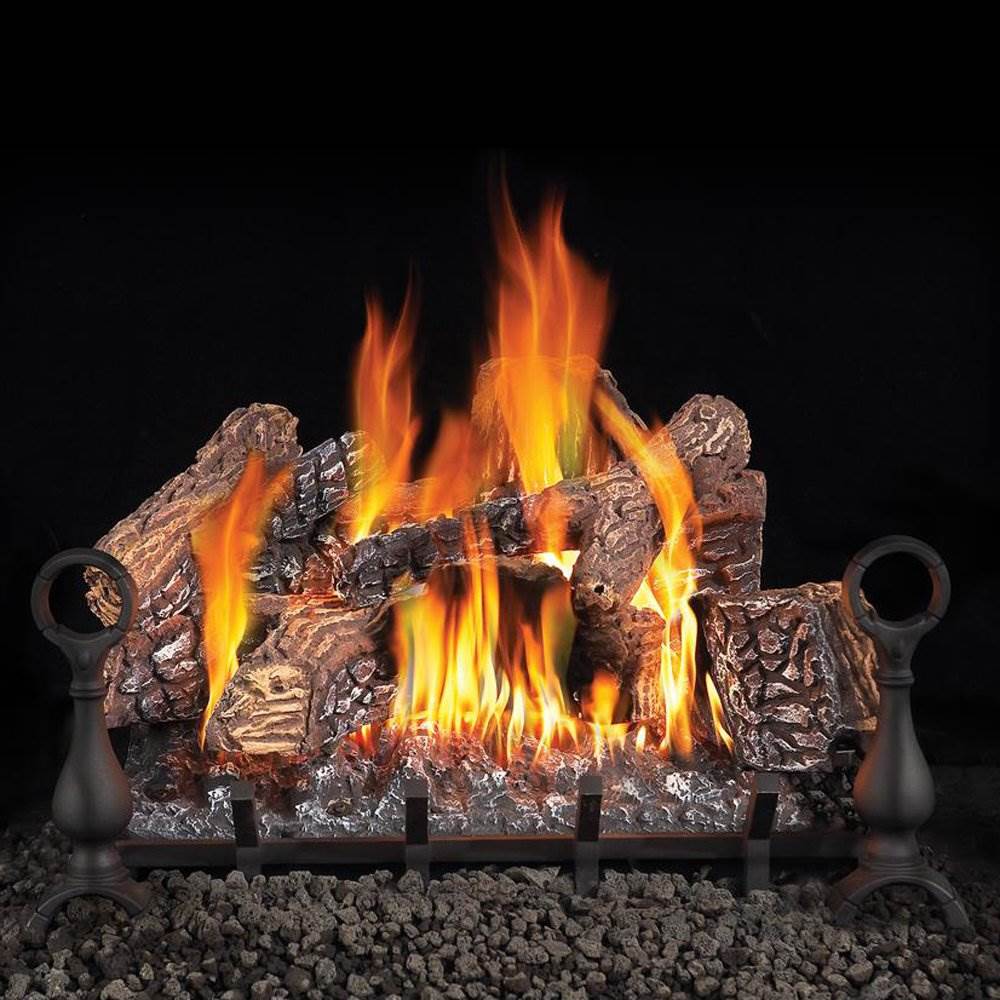 Napoleon Fiberglow 24-Inch Vented Logs for Natural Gas Fireplace (Open Box)