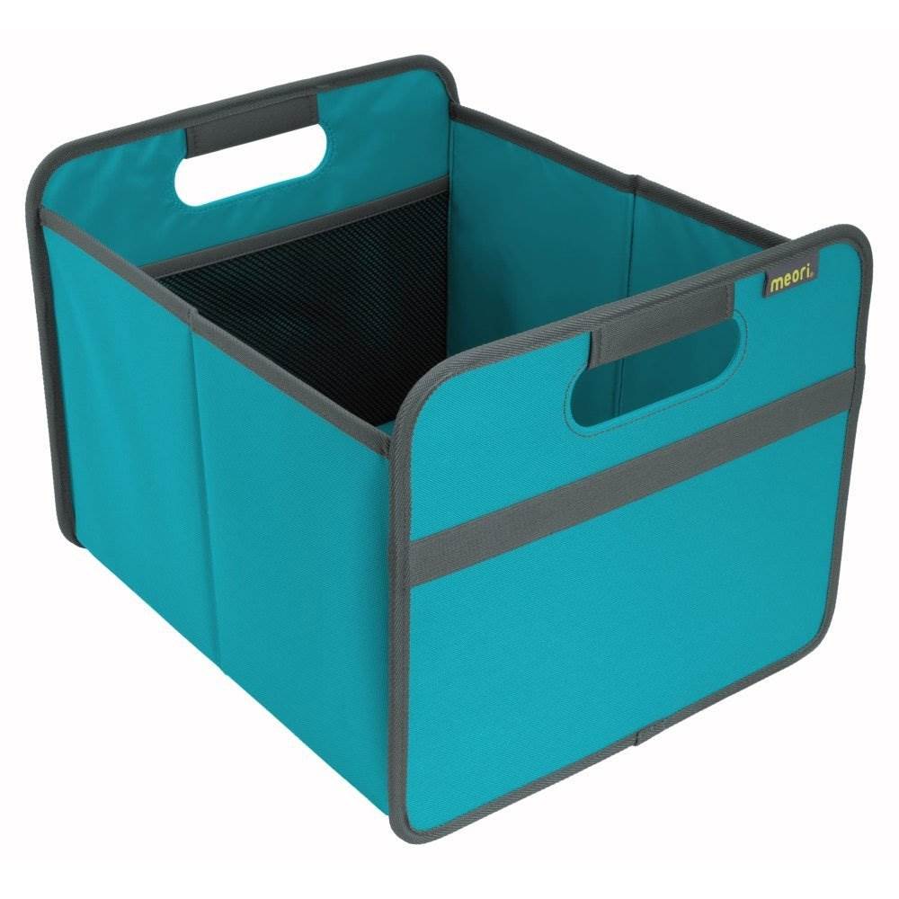 Meori Classic Collection 4 Gallon & 6.5 Gallon Foldable Storage Box, Azure Blue