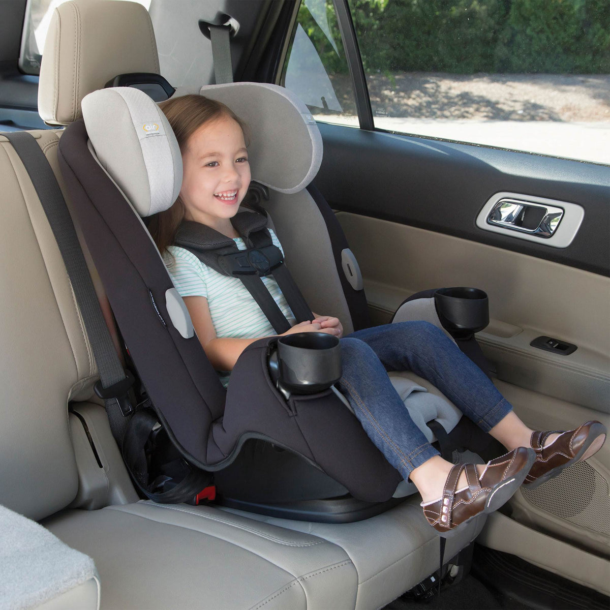Safety 1st Grow & Go EX Convertible Baby Car Seat, Silverbury Ash (Open Box)