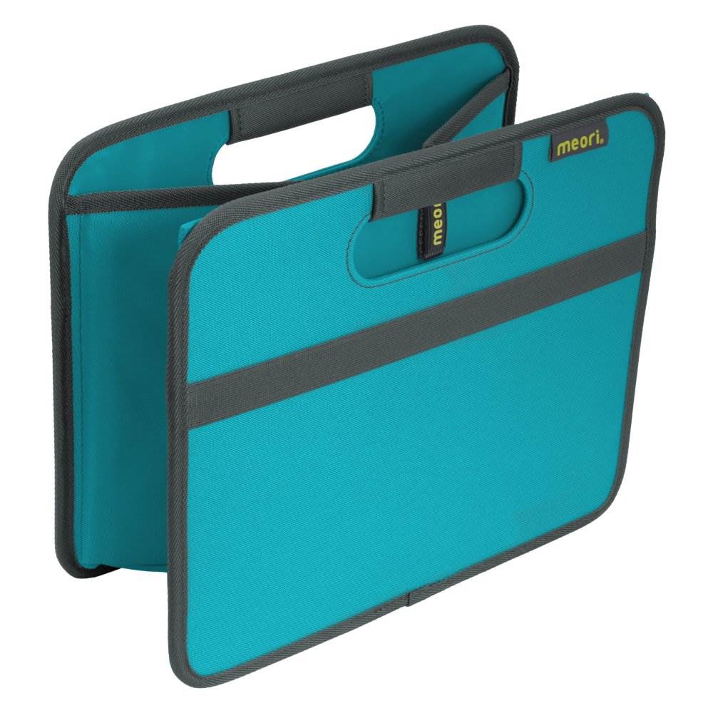 Meori Classic Collection 4, 6.5, & 8 Gallon Foldable Storage Boxes, Azure Blue