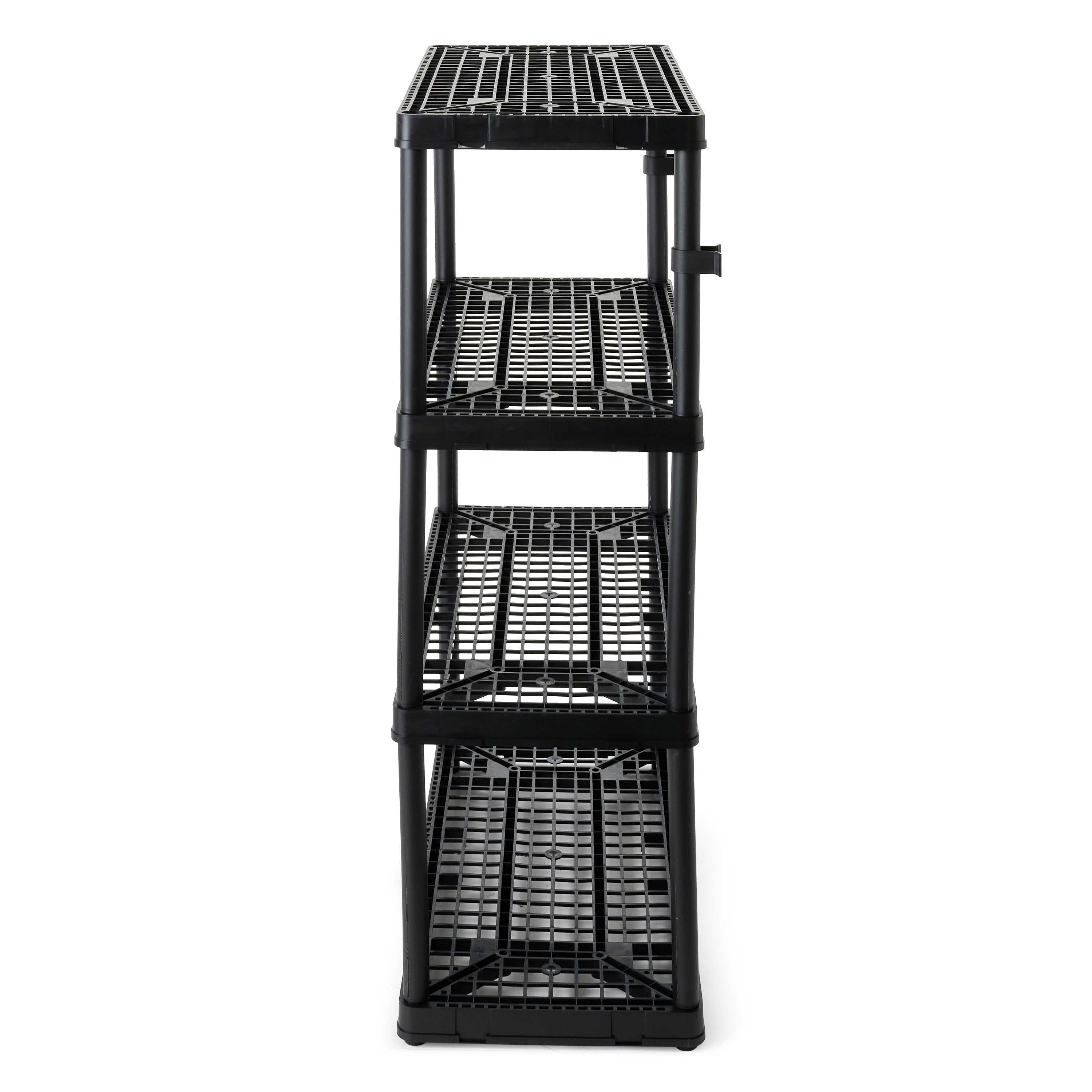 Gracious Living Heavy Duty Non Adjustable Storage Shelving, 4 Shelf (Open Box) - VMInnovations