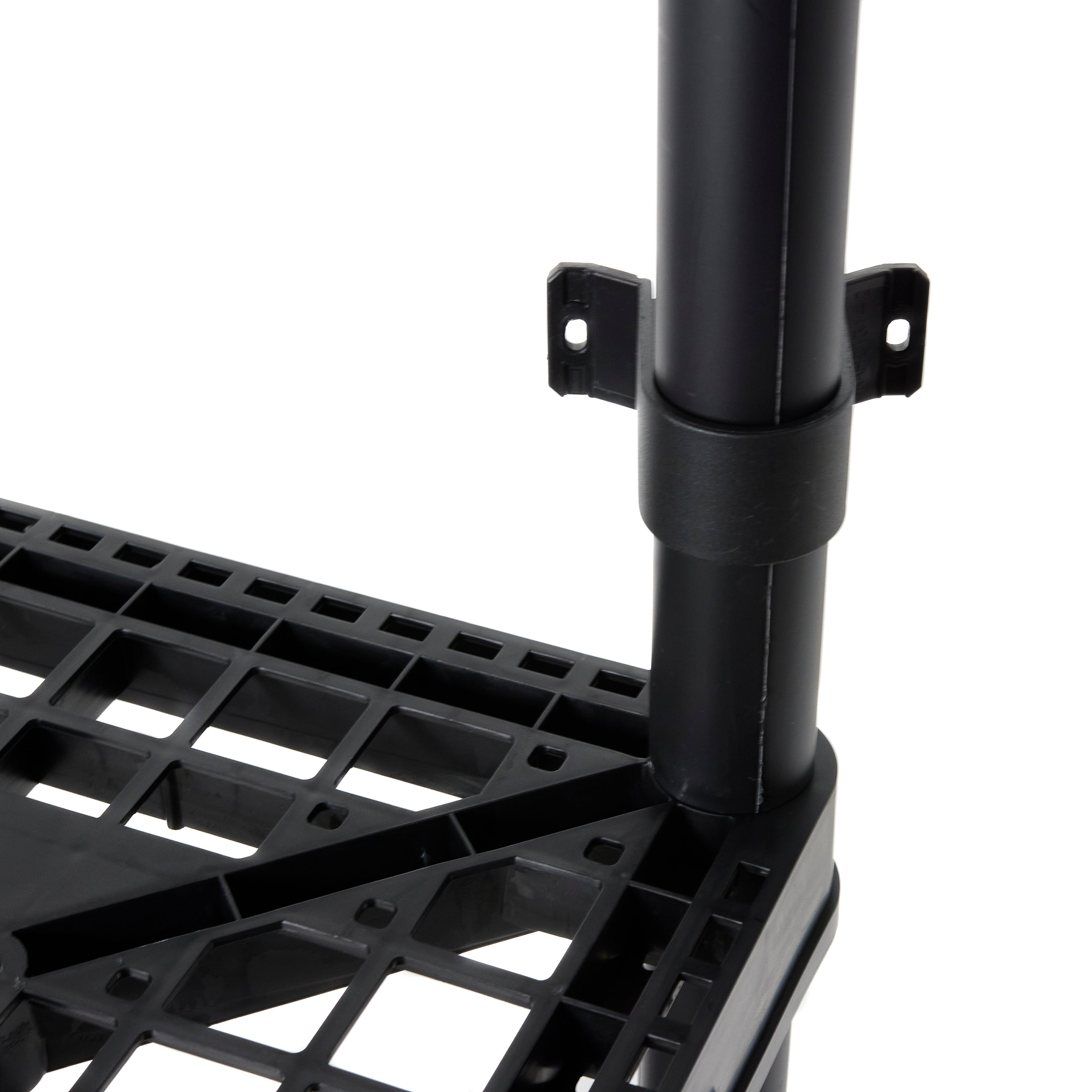 Gracious Living Heavy Duty Non Adjustable Ventilated Storage Shelving, 4 Shelf (Refurbished)