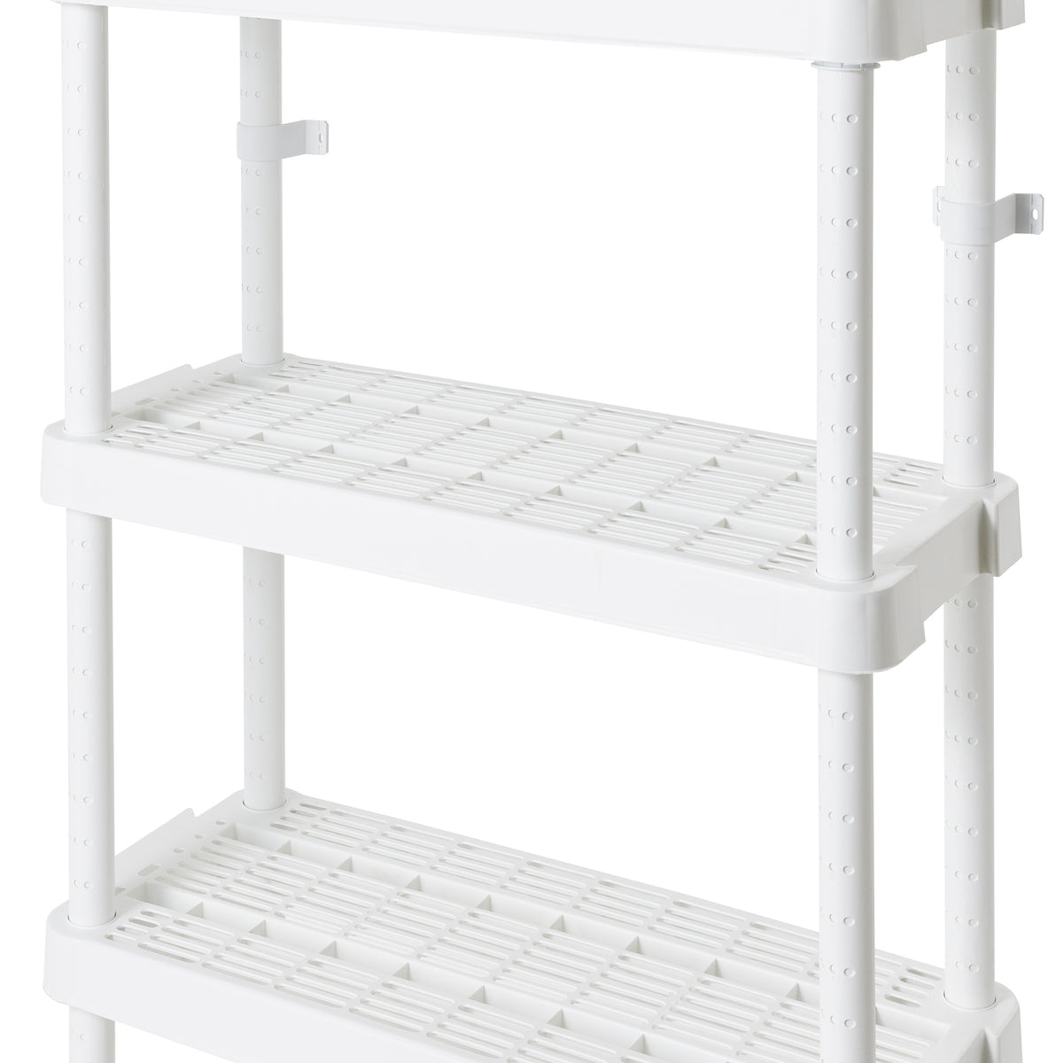 Gracious Living Medium Duty Adjustable Ventilated Storage Shelving Unit, 5 Shelf (Refurbished)