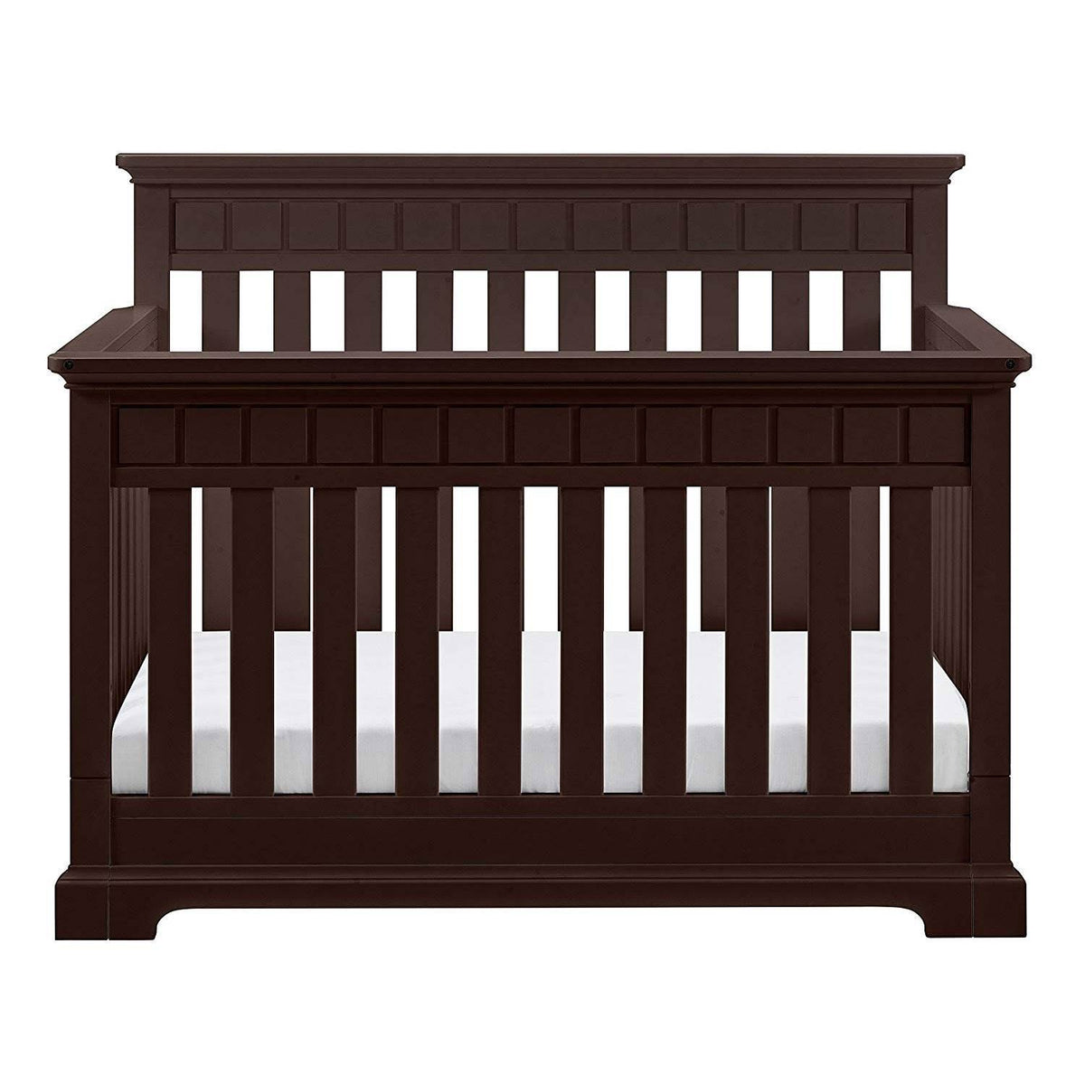 Thomasville Kids Willow 4 in 1 Crib, Espresso & Kolcraft Pure Sleep Mattress