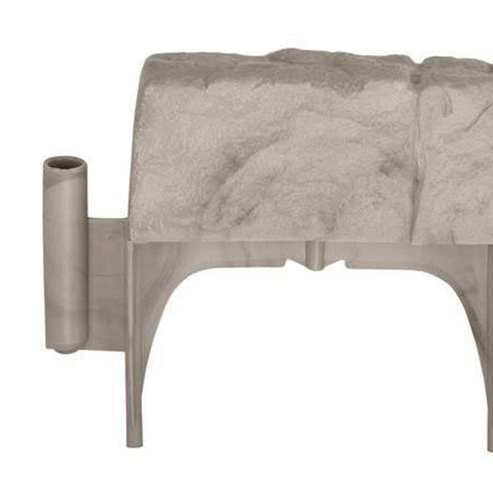Suncast 10 Piece 12" Landscape Design Border Decorative Natural Stone Edging - VMInnovations