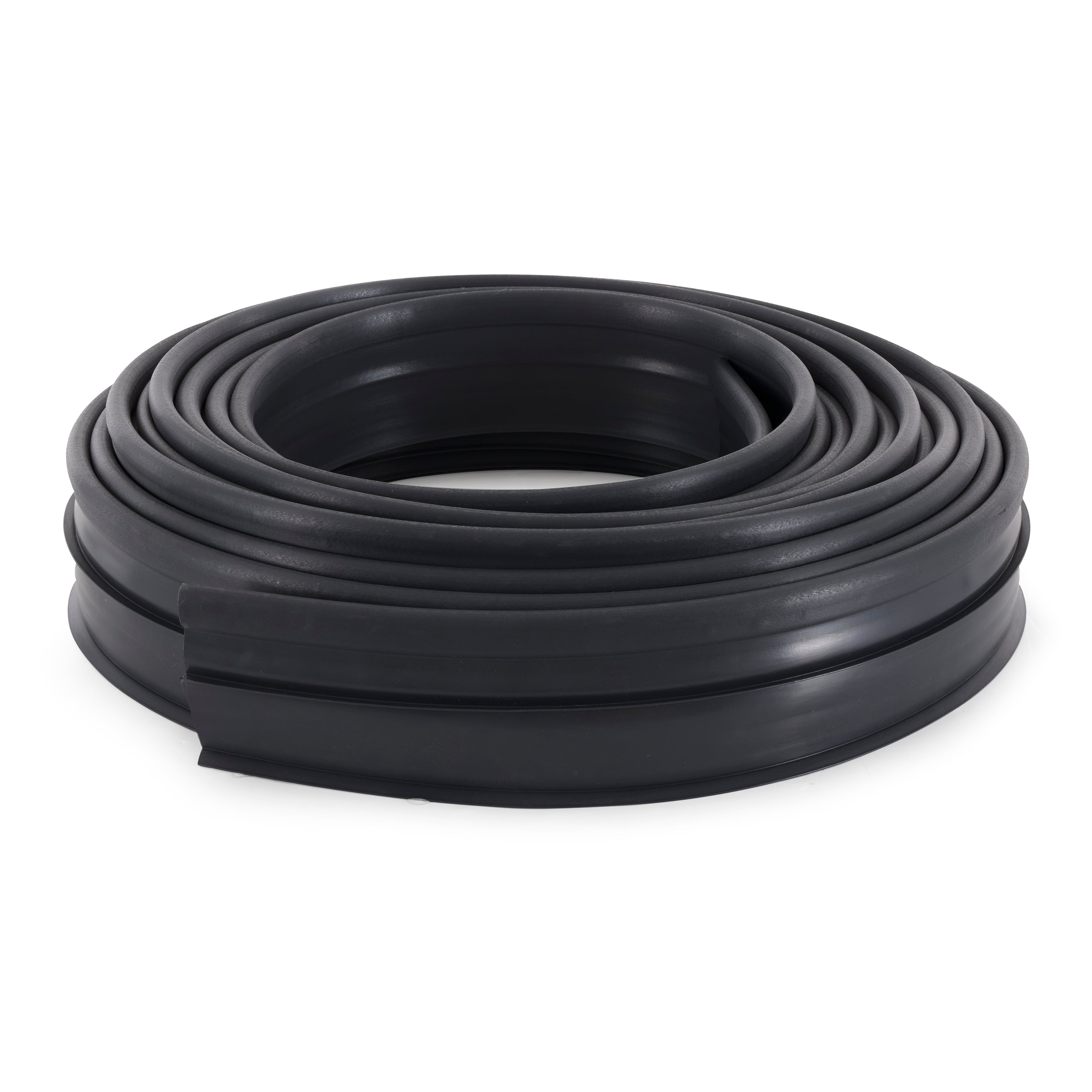 Suncast Professional Grade Dig In 60 Foot Landscape Edging Roll, Black (4 Pack)