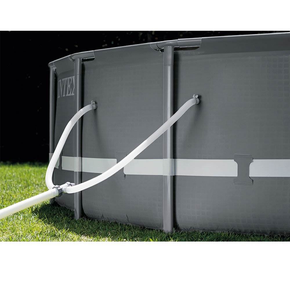 Intex 16ft x 48in Ultra XTR Round Frame Swimming Pool, Pump, & Winterizing Kit - VMInnovations