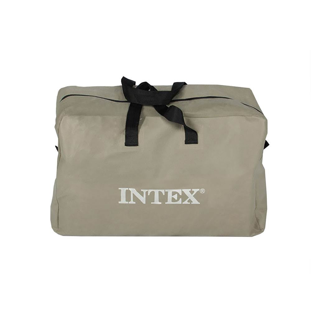 Intex Excursion 5 Person Inflatable Raft, 2 Oars & Blue Life Jacket, Large XL