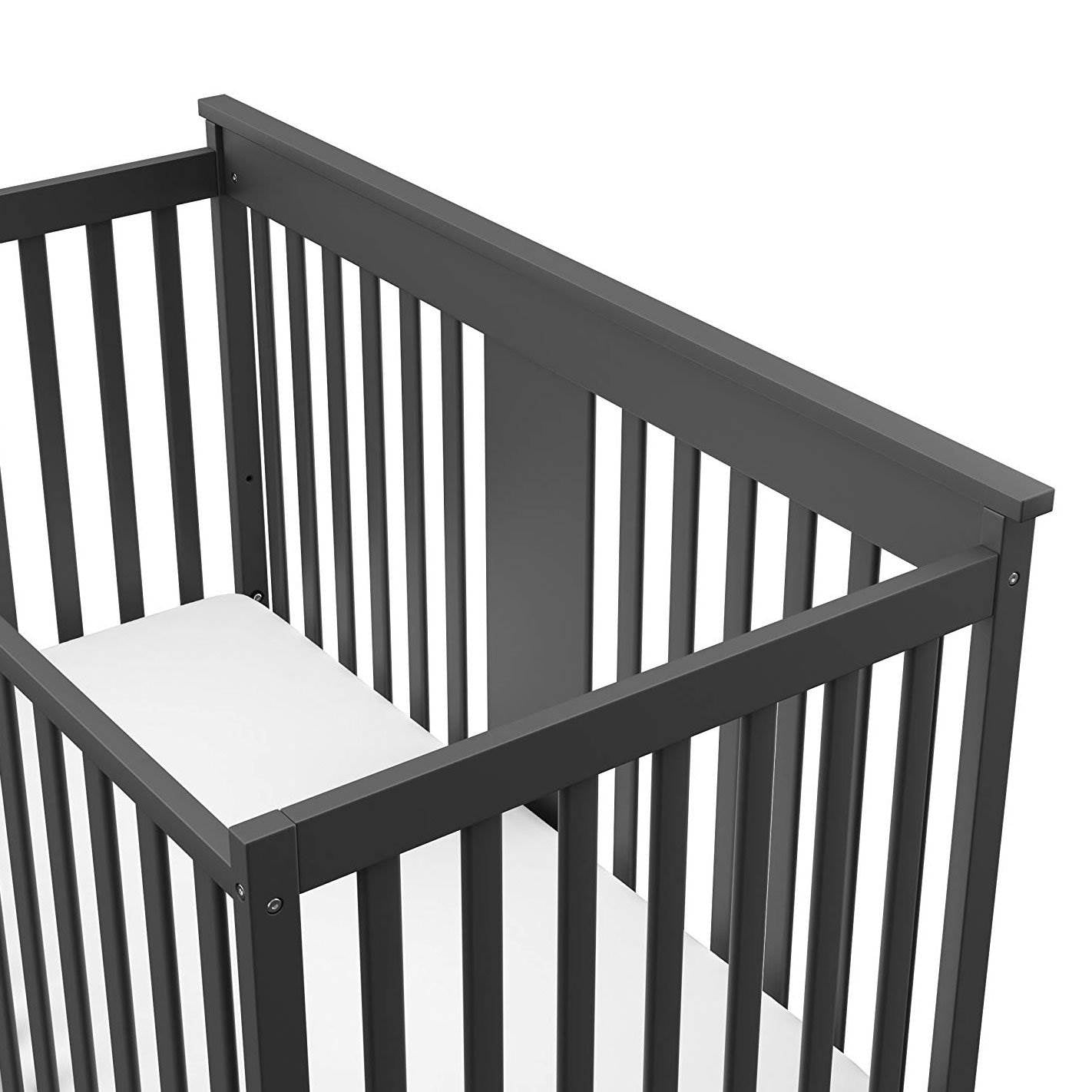 Storkcraft Mission Ridge 4 in 1 Convertible Crib & Kolcraft Fresh Start Mattress