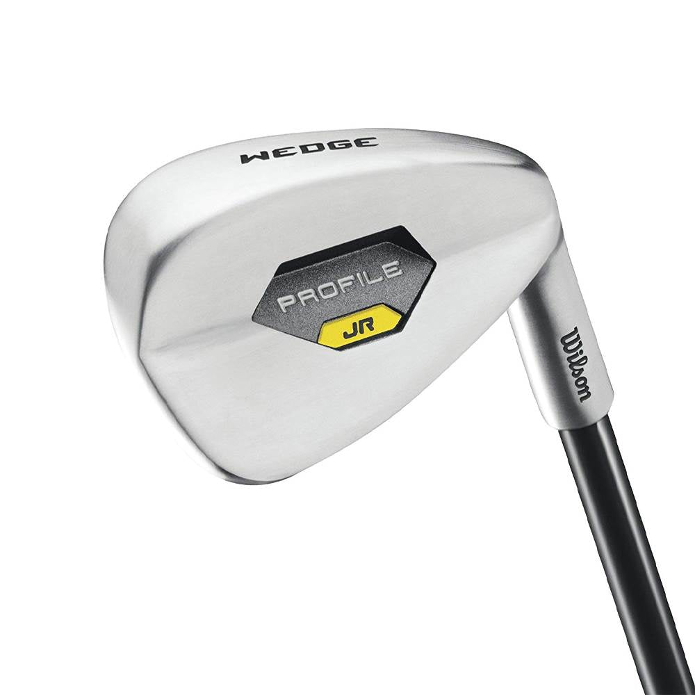 Wilson Profile Junior Right Hand Golf Club Set, Yellow & Wheeled Travel Case