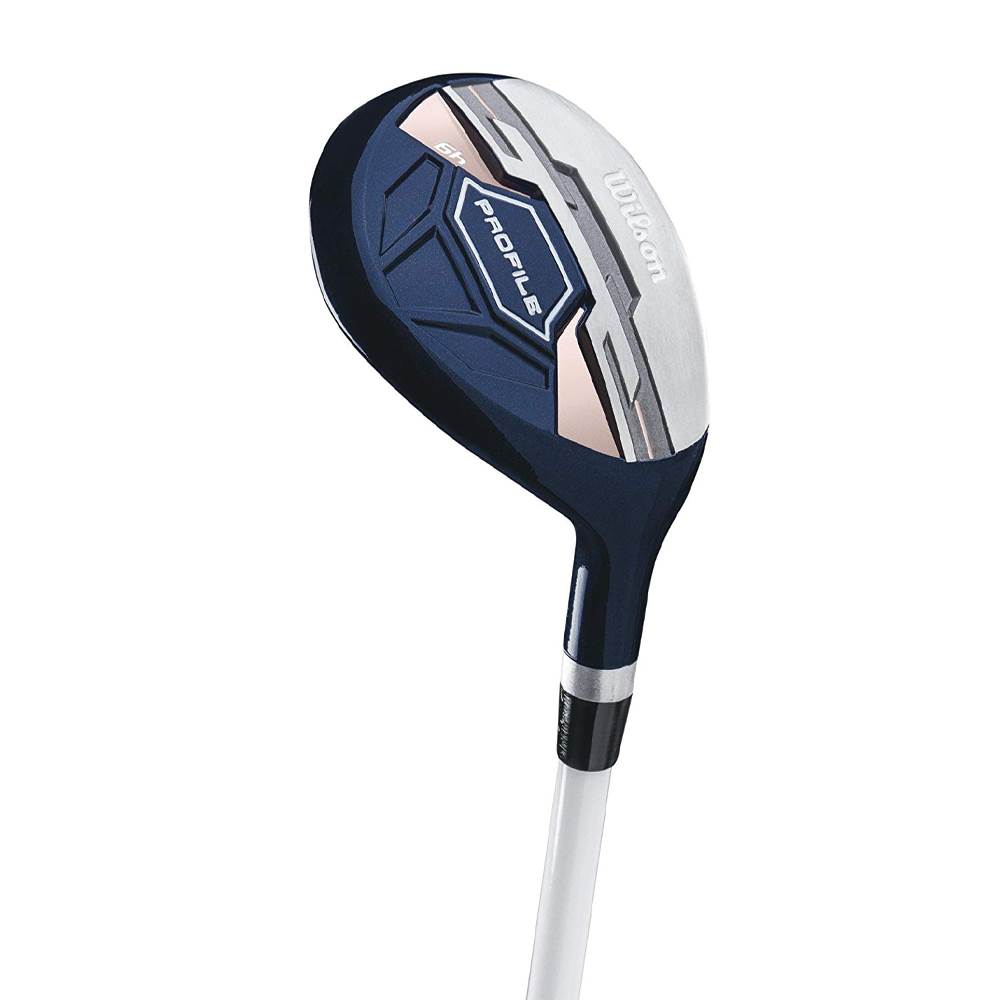 Wilson Profile Women's Right Handed Complete Golf Club Set & Wheeled Travel Case