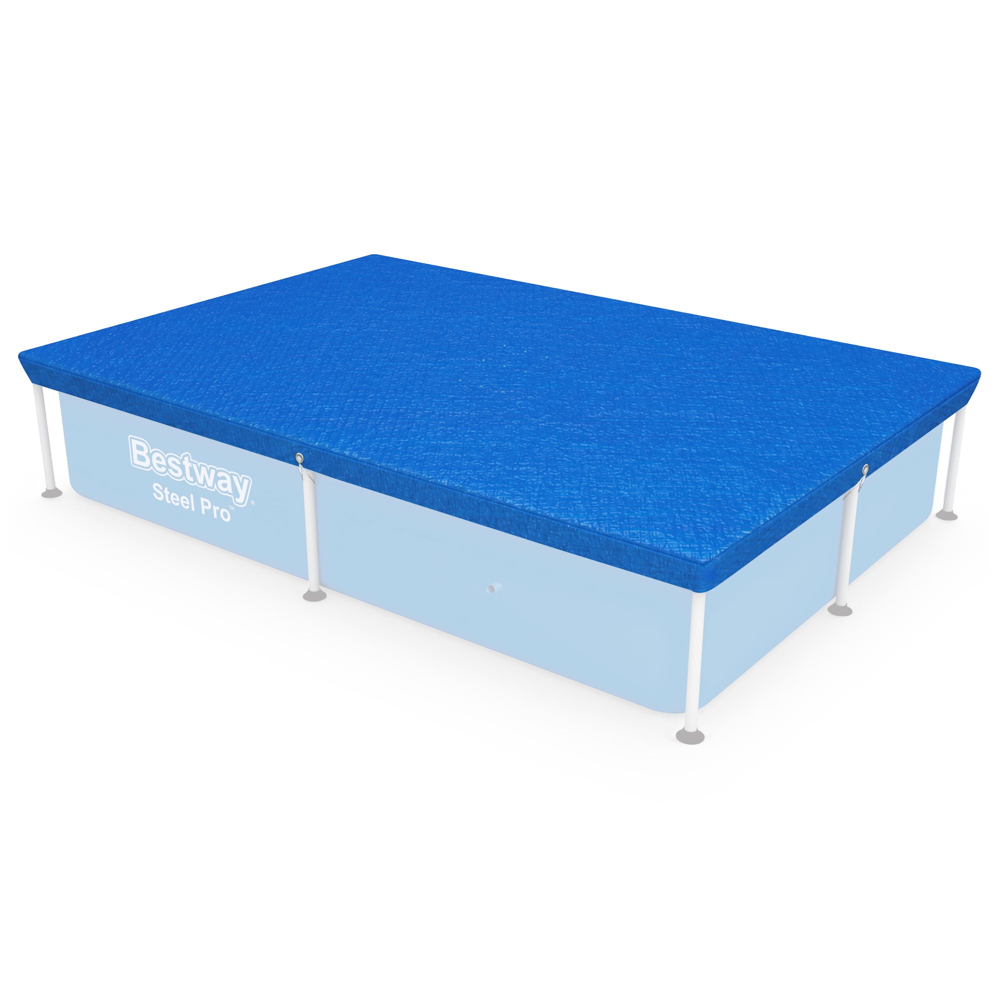 Bestway Flowclear Rectangle 7'4" x 60" Above Ground Swim Pool Cover (Cover Only)