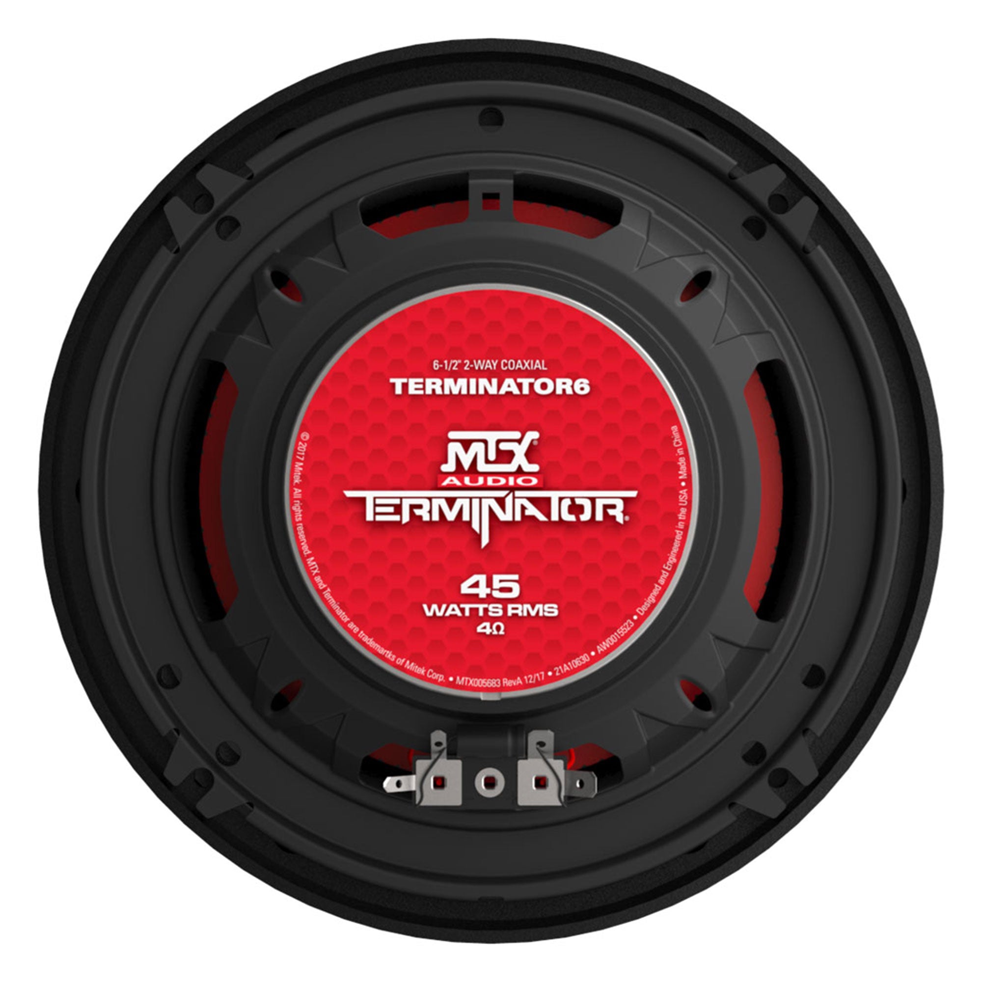 MTX Terminator 6.5-Inch 45 Watt Woofer Speaker Pair & 6x9-Inch 120 Watt Speaker