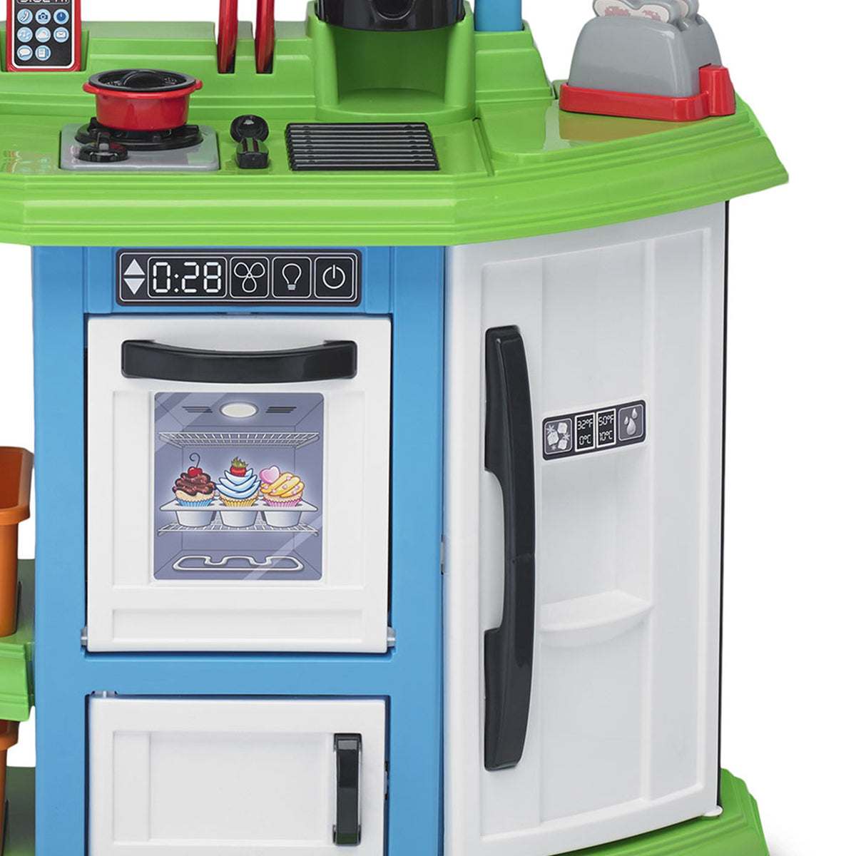 American Plastic Toys Kids Very Own Cozy Comfort Kitchen Role Play Set (Used) - VMInnovations