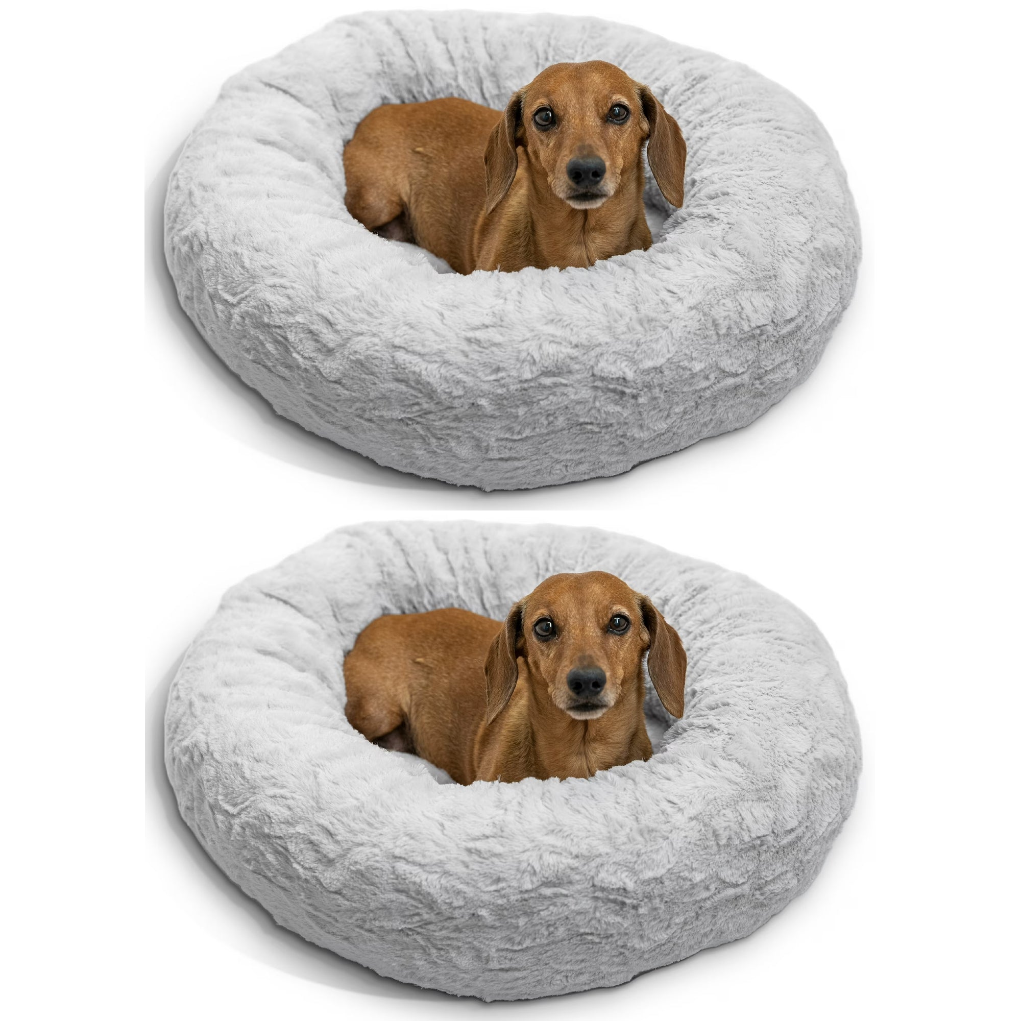 Best Friends by Sheri Orthopedic Relief Donut Cuddler Dog Bed (2 Pack) - VMInnovations