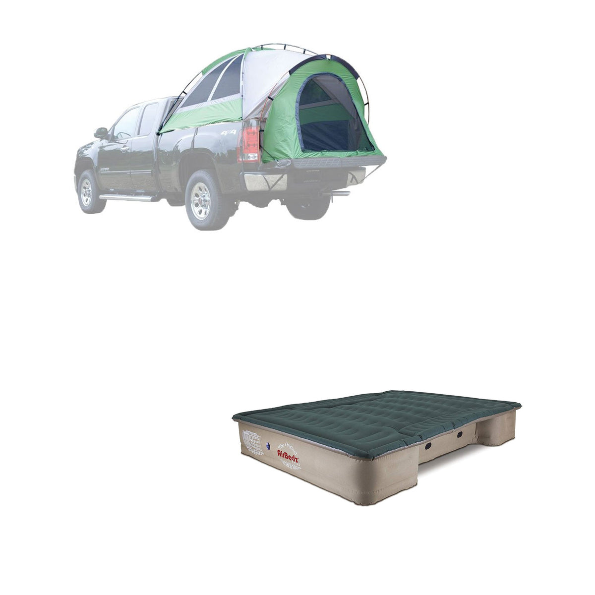 Napier Backroadz Truck Bed 2 Person Tent & AirBedz Truck Bed Air Mattress