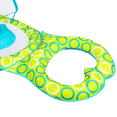 Swimways 9 to 24 Months Mommy and Me Baby Spring Float with Canopy and Mesh Bed