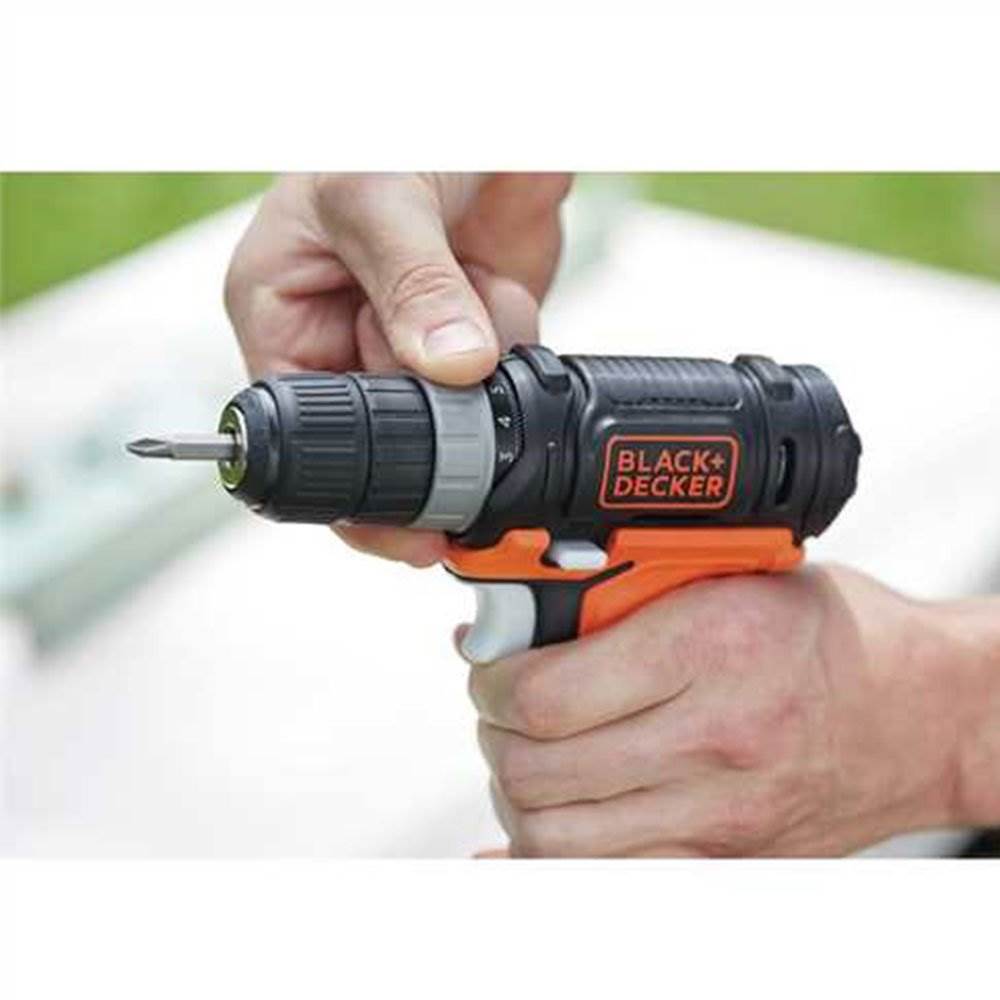 Black & Decker BDCK502C1 Drill Driver, Jig Saw, Sander & Flashlight Combo KitBlack & Decker 15557-S 10 Piece 1/4 Inch to 1/16 Inch Steel Drill Driver Bit Set