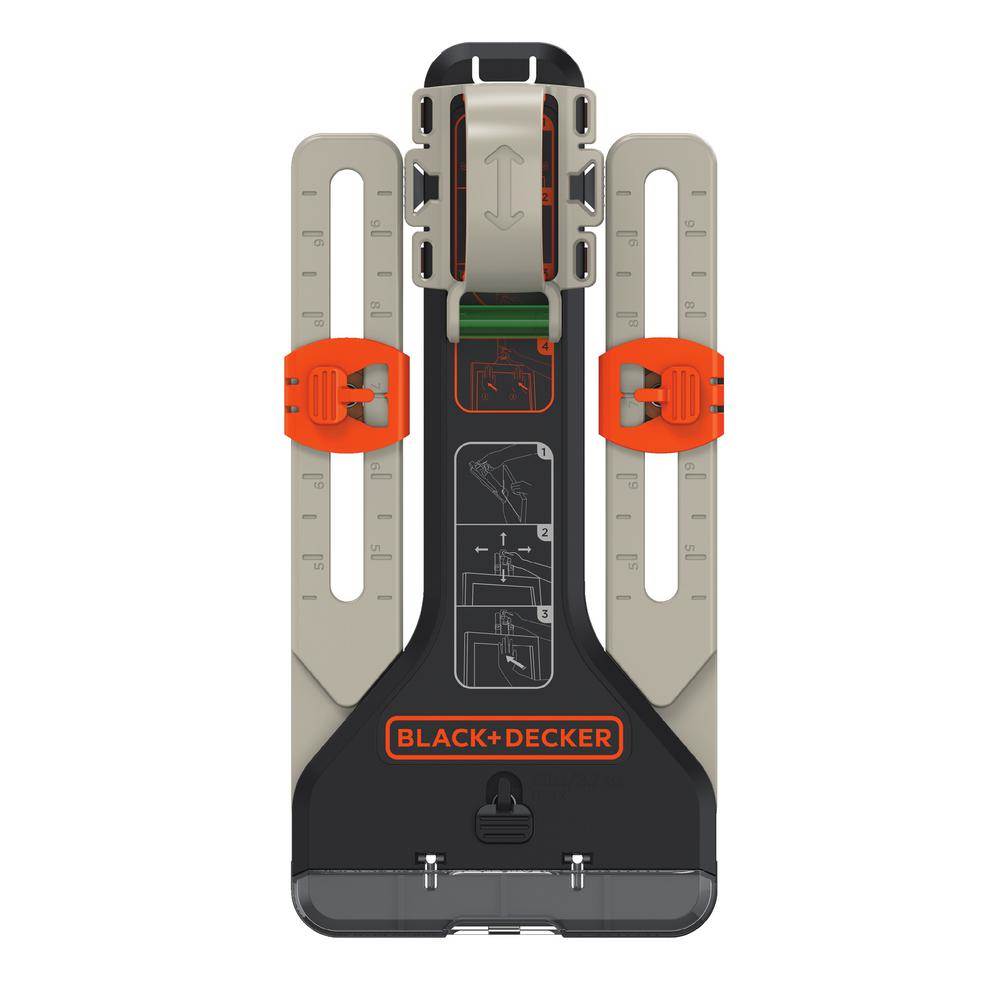 Black & Decker Drill Driver Combo Kit & 10 Piece Bit Set & Picture Hanging Kit