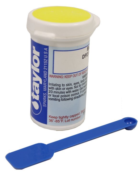 Taylor Swimming Pool 10 Gram DPD Powder & Water Test Kit 2 Oz Refill Bottle - VMInnovations