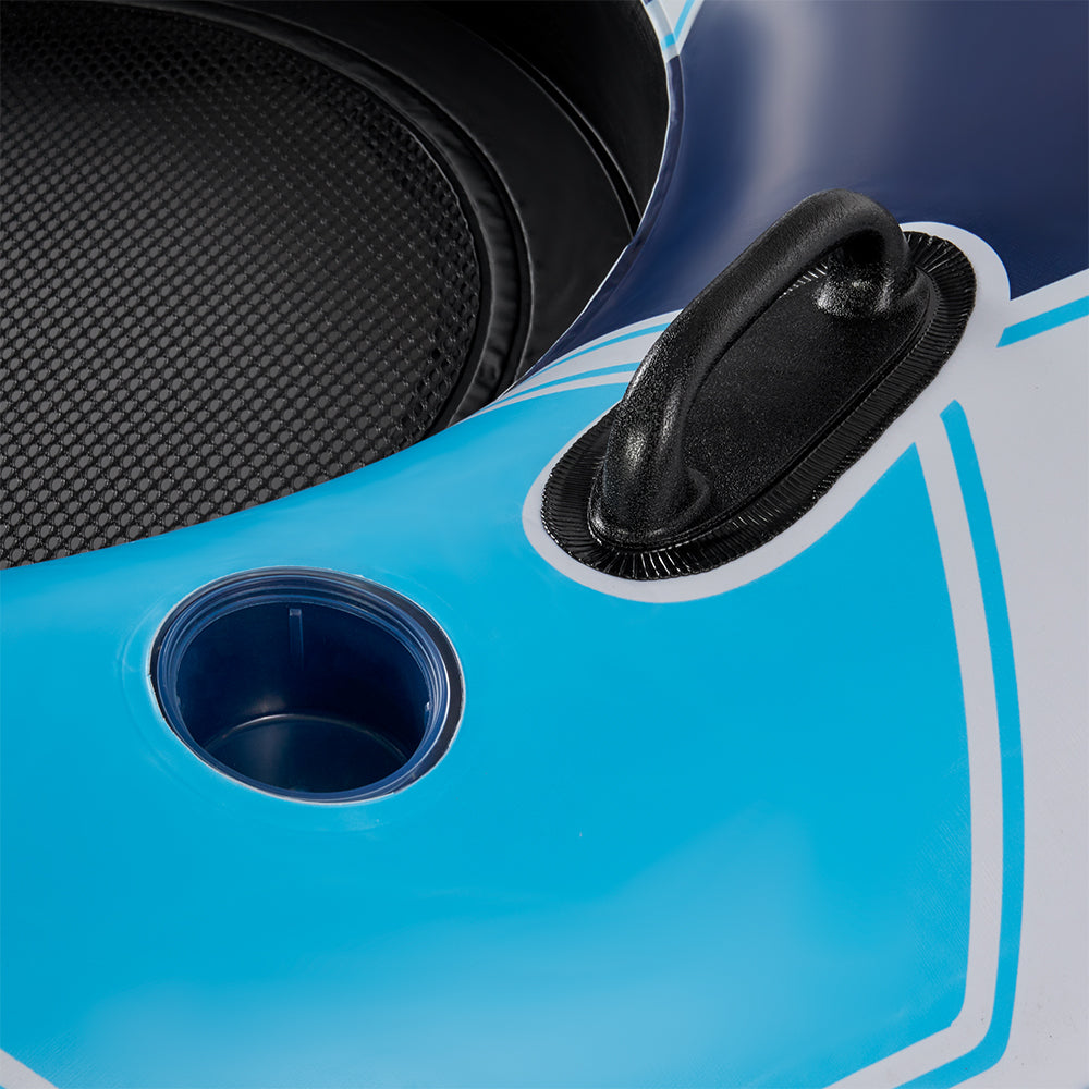 Bestway Rapid Rider Inflatable Round 2 Person Tube Float (Open Box) (3 Pack) - VMInnovations