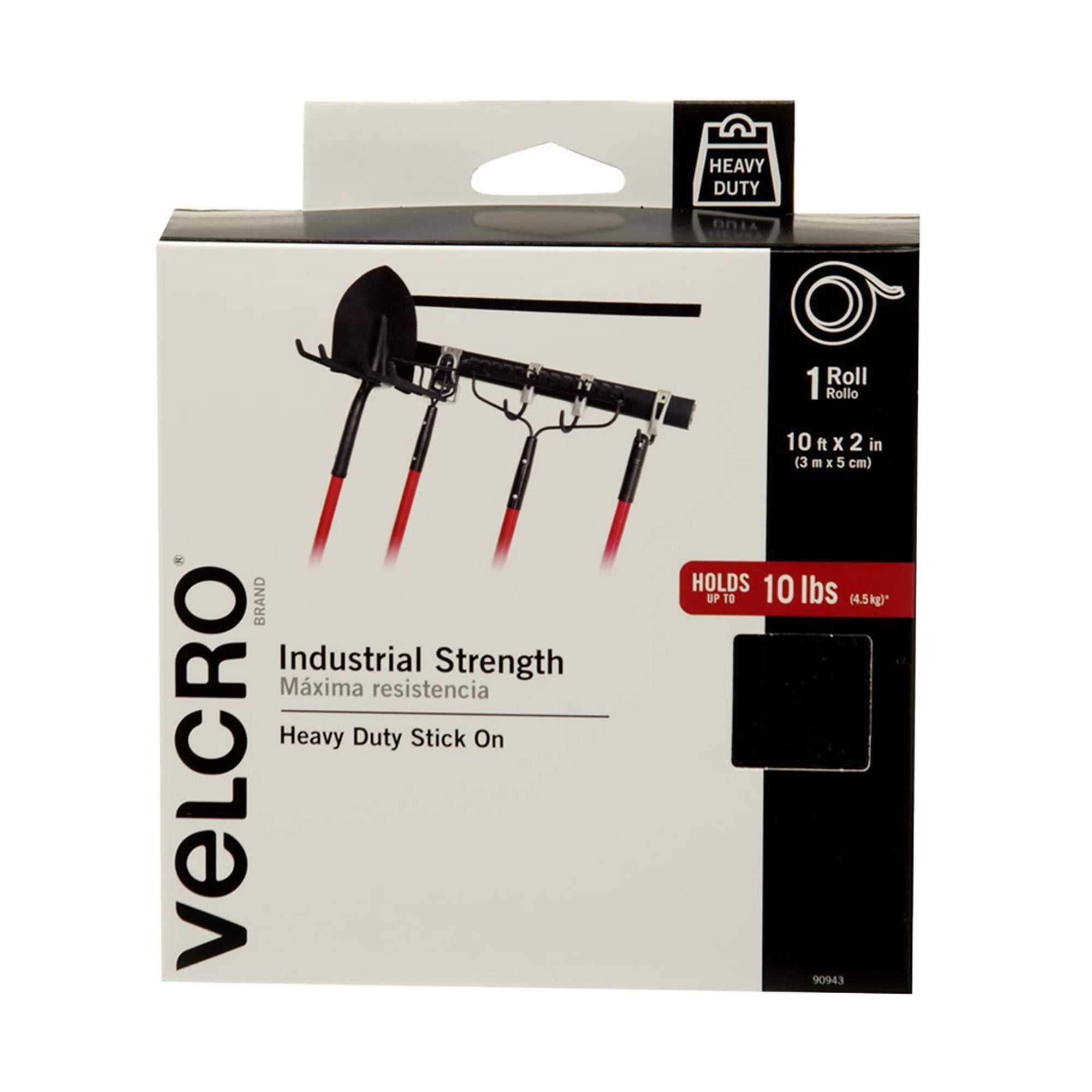 Sterilite 64 Qt Ultra Latch Storage Box, 6 Pk, & Velcro 10 Ft Adhesive Fastener